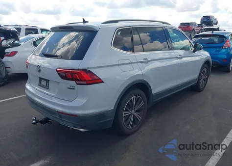 2018 Volkswagen Tiguan 2.0T Se/2.0T Sel из США, поврежденный, VIN 3VV2B7AX8JM025655